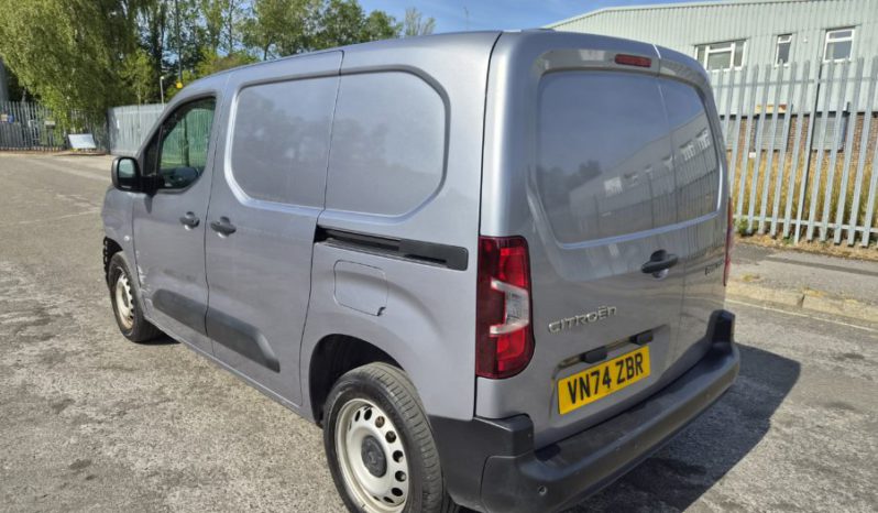 2024 74 CITROEN BERLINGO 1.5 BlueHDi 100ps Van Enterprise Damaged Salvage full