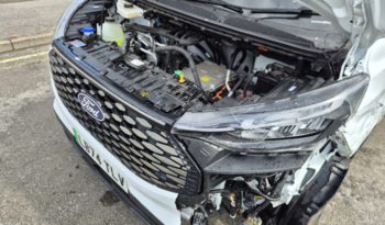 2024 74 FORD TRANSIT CUSTOM AUTO 100kW 65kWh H1 Van Trend Auto Damaged Salvage full