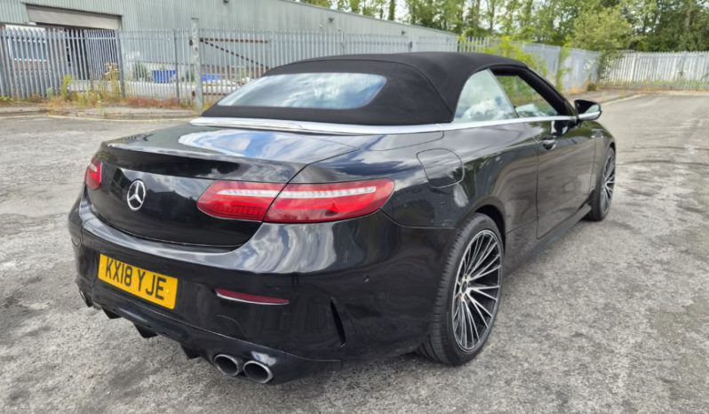 2018 MERCEDES-BENZ E CLASS E300 Convertible AMG Line 9G-Tronic Damaged Repaired full
