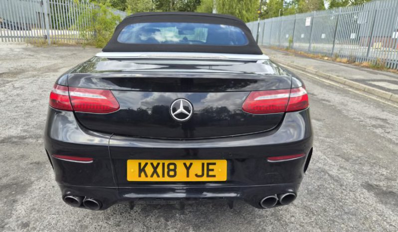 2018 MERCEDES-BENZ E CLASS E300 Convertible AMG Line 9G-Tronic Damaged Repaired full