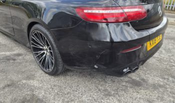 2018 MERCEDES-BENZ E CLASS E300 Convertible AMG Line 9G-Tronic Damaged Repaired full