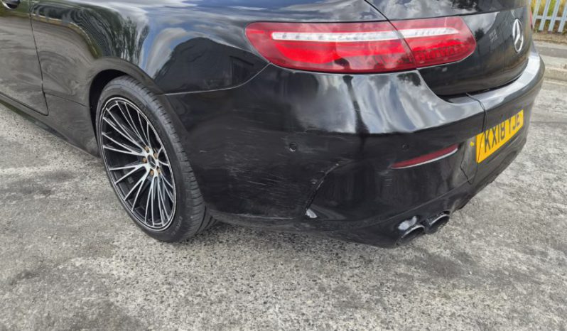 2018 MERCEDES-BENZ E CLASS E300 Convertible AMG Line 9G-Tronic Damaged Repaired full