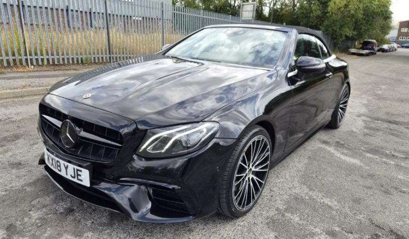 2018 MERCEDES-BENZ E CLASS E300 Convertible AMG Line 9G-Tronic Damaged Repaired full