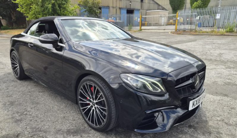 2018 MERCEDES-BENZ E CLASS E300 Convertible AMG Line 9G-Tronic Damaged Repaired full