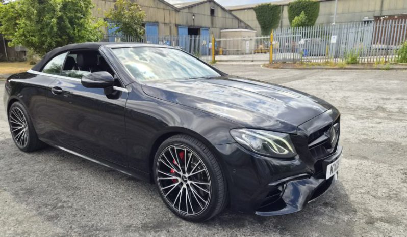 2018 MERCEDES-BENZ E CLASS E300 Convertible AMG Line 9G-Tronic Damaged Repaired full