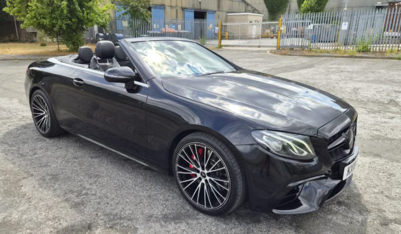 2018 MERCEDES-BENZ E CLASS E300 Convertible AMG Line 9G-Tronic Damaged Repaired full