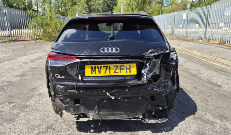 2021 71 AUDI Q4 E-TRON125kW 35 55kWh S Line 5dr Auto Damaged Salvage full