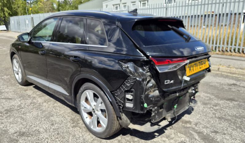 2021 71 AUDI Q4 E-TRON125kW 35 55kWh S Line 5dr Auto Damaged Salvage full
