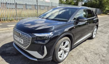 2021 71 AUDI Q4 E-TRON125kW 35 55kWh S Line 5dr Auto Damaged Salvage full