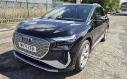 2021 71 AUDI Q4 E-TRON125kW 35 55kWh S Line 5dr Auto Damaged Salvage