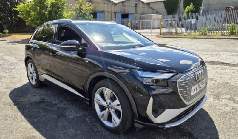 2021 71 AUDI Q4 E-TRON125kW 35 55kWh S Line 5dr Auto Damaged Salvage full