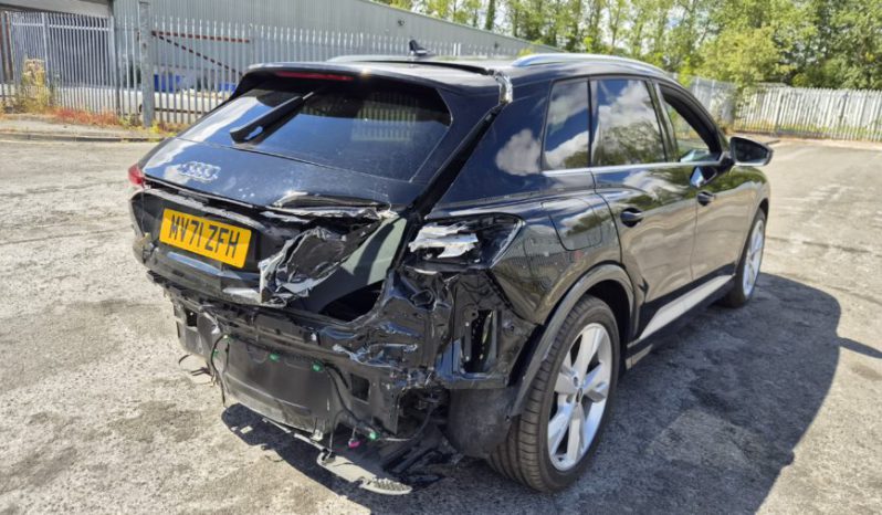 2021 71 AUDI Q4 E-TRON125kW 35 55kWh S Line 5dr Auto Damaged Salvage full