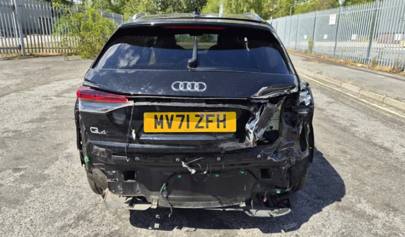 2021 71 AUDI Q4 E-TRON125kW 35 55kWh S Line 5dr Auto Damaged Salvage full