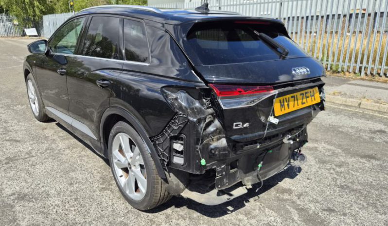 2021 71 AUDI Q4 E-TRON125kW 35 55kWh S Line 5dr Auto Damaged Salvage full
