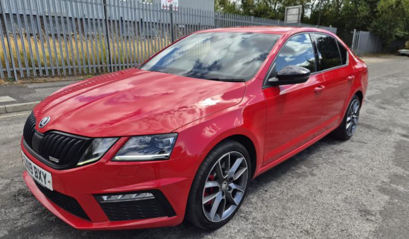 2019 19 SKODA OCTAVIA 2.0 TSI 245 vRS 5dr [Black Pack] Light Damaged Salvage