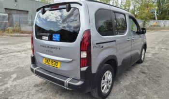 2024 PEUGEOT RIFTER 1.5 BlueHDi 100 Allure Wheelchair Disability Damaged Salvage full
