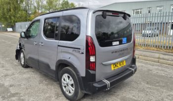 2024 PEUGEOT RIFTER 1.5 BlueHDi 100 Allure Wheelchair Disability Damaged Salvage full