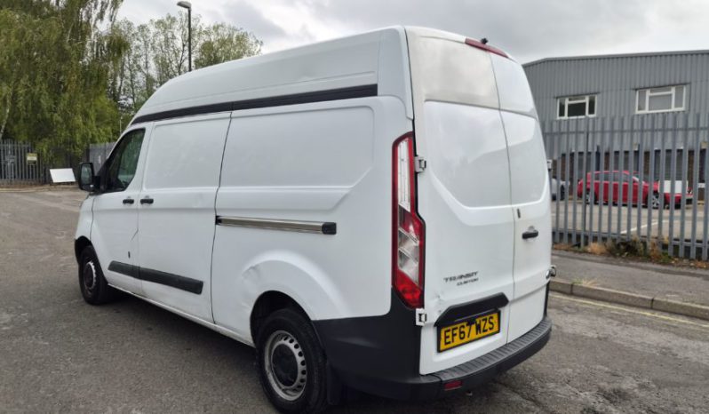 2017 67 FORD TRANSIT CUSTOM 2.0 TDCi 105 Van High Roof Damaged Repaired full