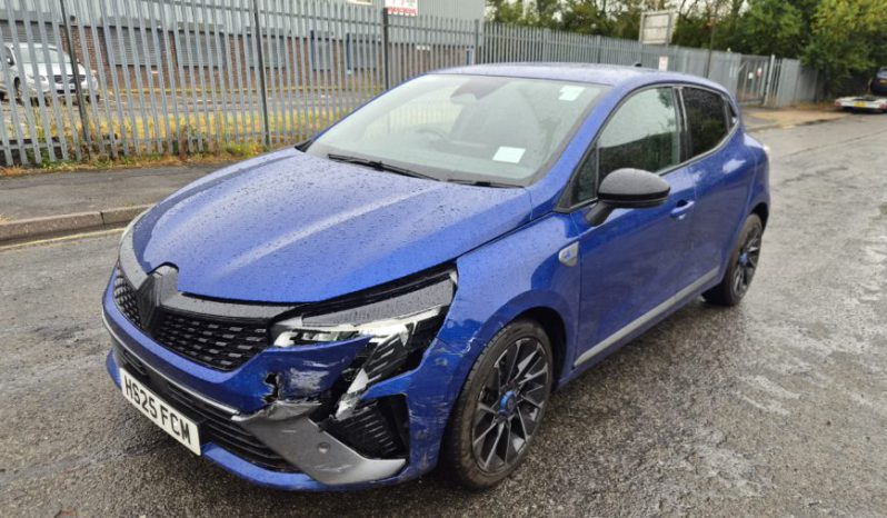 2025 RENAULT CLIO 1.0 TCe 90 Esprit Alpine 5dr Blue Damaged Salvage full