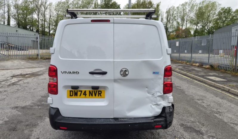 2025 VAUXHALL VIVARO F2900 PRIME S/S LWB Damaged Salvage full