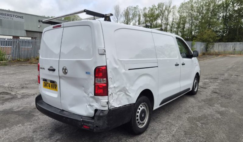 2025 VAUXHALL VIVARO F2900 PRIME S/S LWB Damaged Salvage full