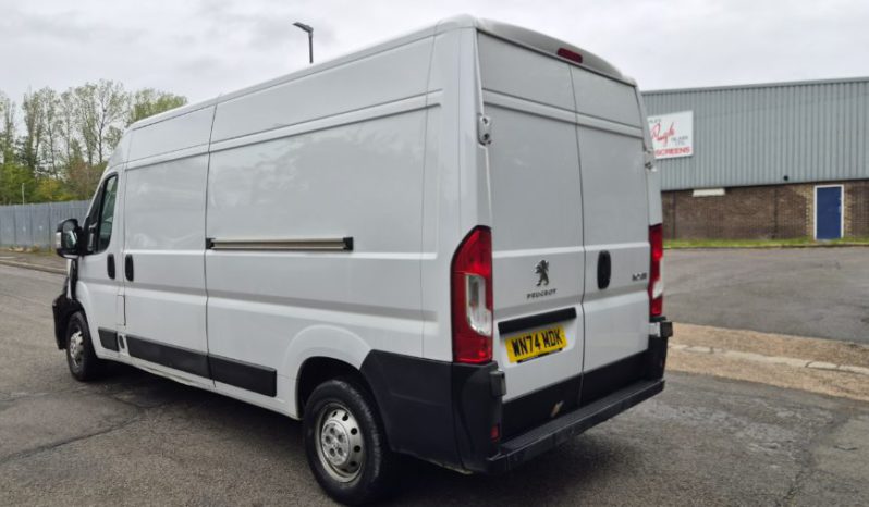 2024 74 PEUGEOT BOXER BlueHDi 2.2 H2 Professional Premium+ Van 140 Damaged Salvage full