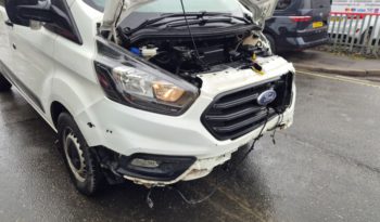 2022 72 FORD TRANSIT CUSTOM CREW VAN 2.0 EcoBlue 130 Leader Damaged Salvage full
