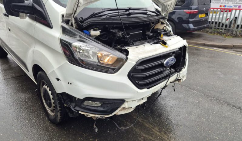 2022 72 FORD TRANSIT CUSTOM CREW VAN 2.0 EcoBlue 130 Leader Damaged Salvage full