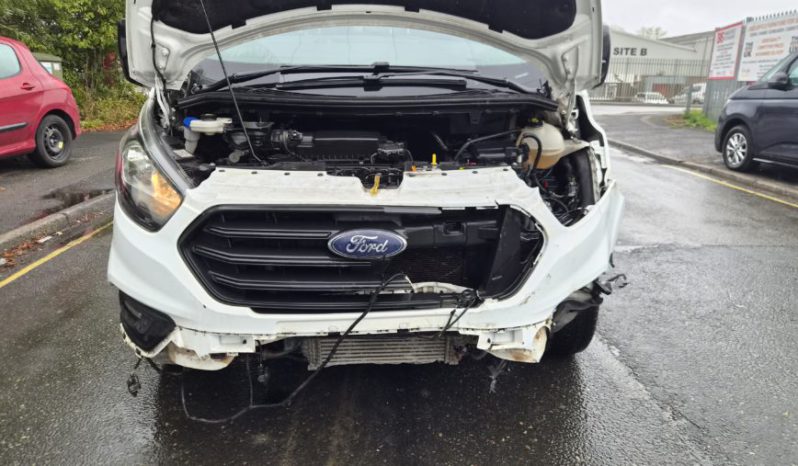 2022 72 FORD TRANSIT CUSTOM CREW VAN 2.0 EcoBlue 130 Leader Damaged Salvage full