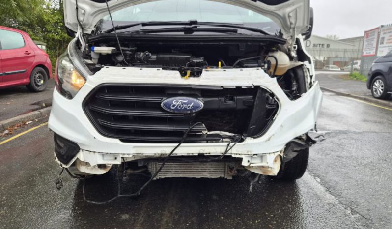 2022 72 FORD TRANSIT CUSTOM CREW VAN 2.0 EcoBlue 130 Leader Damaged Salvage full