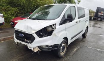 2022 72 FORD TRANSIT CUSTOM CREW VAN 2.0 EcoBlue 130 Leader Damaged Salvage full