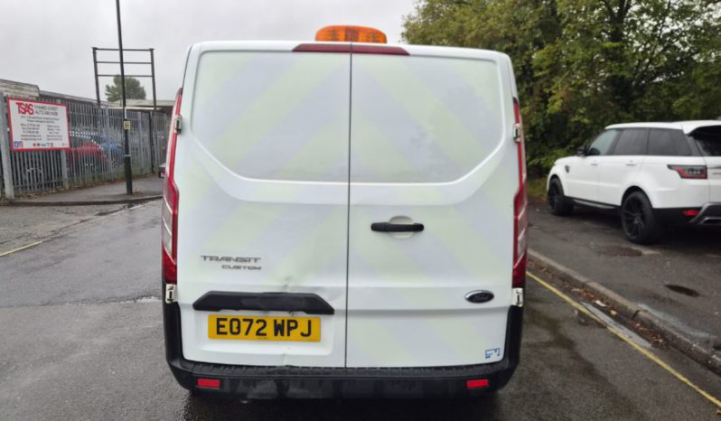 2022 72 FORD TRANSIT CUSTOM CREW VAN 2.0 EcoBlue 130 Leader Damaged Salvage full