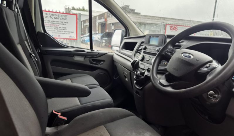 2022 72 FORD TRANSIT CUSTOM CREW VAN 2.0 EcoBlue 130 Leader Damaged Salvage full