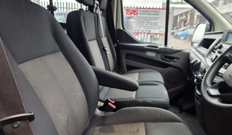 2022 72 FORD TRANSIT CUSTOM CREW VAN 2.0 EcoBlue 130 Leader Damaged Salvage full