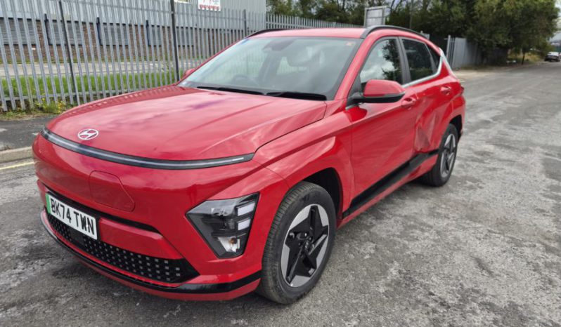 2024 74 HYUNDAI KONA 115kW Advance Electric 48kWh 5dr Auto Damaged Salvage full