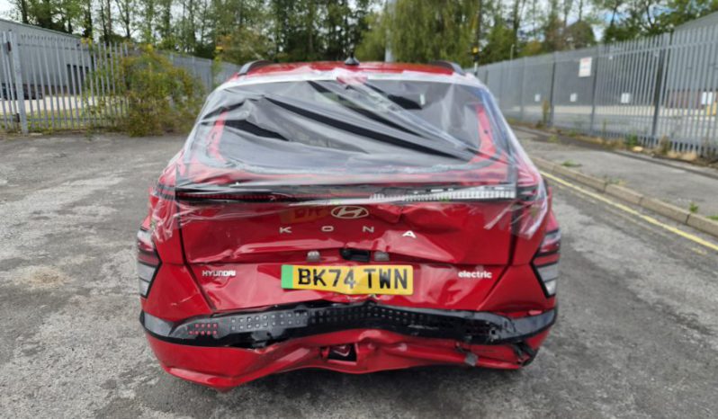 2024 74 HYUNDAI KONA 115kW Advance Electric 48kWh 5dr Auto Damaged Salvage full