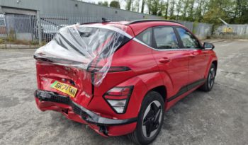 2024 74 HYUNDAI KONA 115kW Advance Electric 48kWh 5dr Auto Damaged Salvage full