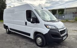 2023 73 PEUGEOT BOXER 2.2 H2 Professional Premium+ Van 140 Light Damaged Salvage