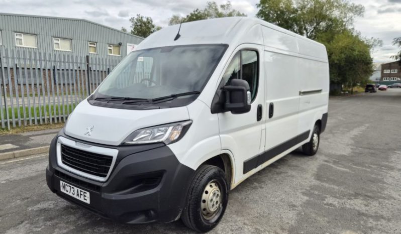 2023 73 PEUGEOT BOXER 2.2 H2 Professional Premium+ Van 140 Light Damaged Salvage full