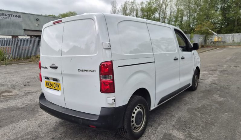 2024 CITROEN DISPATCH 1000 BlueHDi 100 Van Enterprise Edition Damaged Salvage full