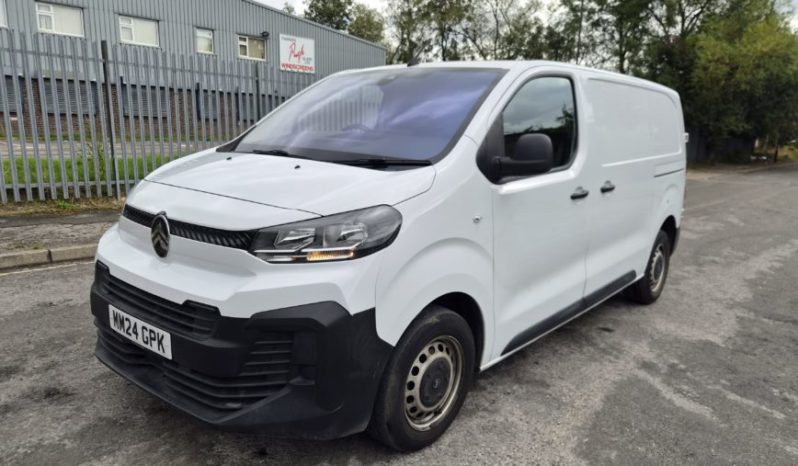 2024 CITROEN DISPATCH 1000 BlueHDi 100 Van Enterprise Edition Damaged Salvage full