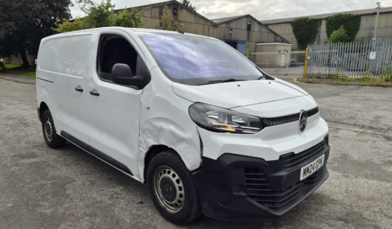 2024 CITROEN DISPATCH 1000 BlueHDi 100 Van Enterprise Edition Damaged Salvage full
