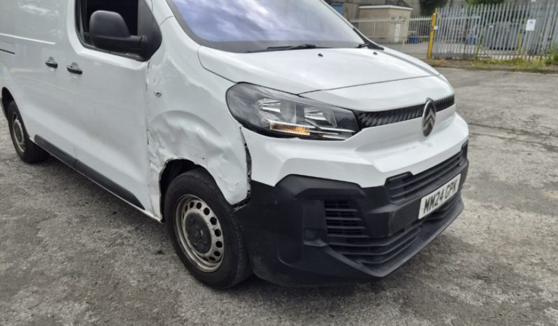 2024 CITROEN DISPATCH 1000 BlueHDi 100 Van Enterprise Edition Damaged Salvage full