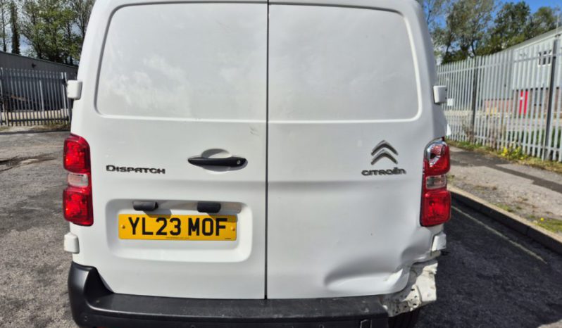 2023 23 CITROEN DISPATCH 1.5 BlueHDi 100 Van Enterprise Edition Damaged Salvage full