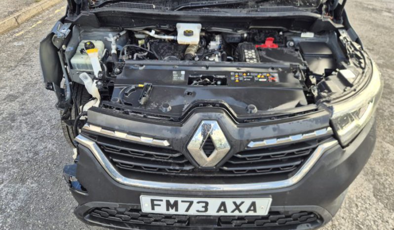 2024 73 RENAULT KANGOO ML19 Blue dCi 95 Start Van Damaged Salvage NOT RECORDED full