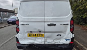 2025 74 FORD TRANSIT CUSTOM 2.0 EcoBlue 110 H1 Leader Fridge Damaged Salvage full