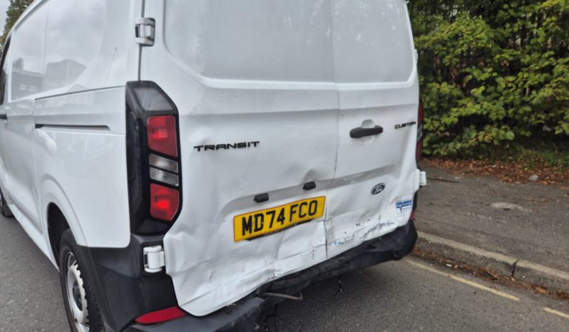 2025 74 FORD TRANSIT CUSTOM 2.0 EcoBlue 110 H1 Leader Fridge Damaged Salvage full