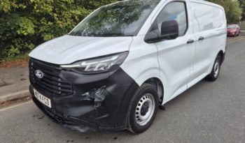 2025 74 FORD TRANSIT CUSTOM 2.0 EcoBlue 110 H1 Leader Fridge Damaged Salvage full