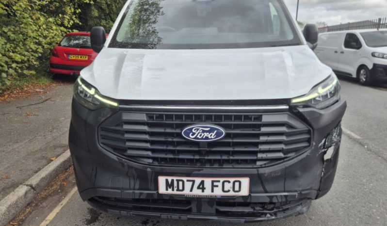 2025 74 FORD TRANSIT CUSTOM 2.0 EcoBlue 110 H1 Leader Fridge Damaged Salvage full