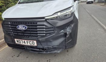 2025 74 FORD TRANSIT CUSTOM 2.0 EcoBlue 110 H1 Leader Fridge Damaged Salvage full